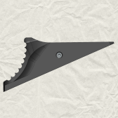 Blaser R8 - steel safety slide (black color)