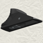 Blaser R8 - steel safety slide (black color)