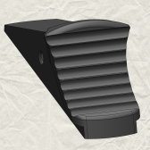 Blaser R8 - steel safety slide (black color)