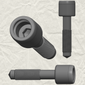 Remington 7600, 7400, 750 and others - QD sling swivel mount, set of 3