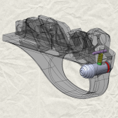 Remington - left handed safety (dome head)